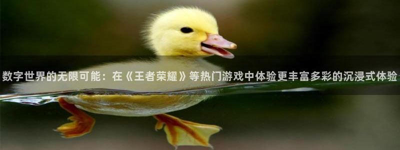 jdb电子飞鸟派对：数字世界的无限可能：在《王者荣耀》等热门游戏中体验更丰富多彩的沉浸式体验